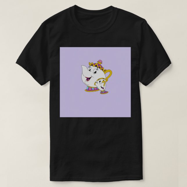 Camiseta Sra. Potts y traje de línea A (Diseño del anverso)