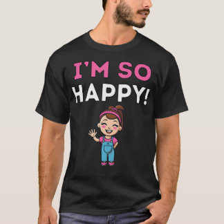 Camiseta Sra. Rachel I'M So Happy Toddler Preschool