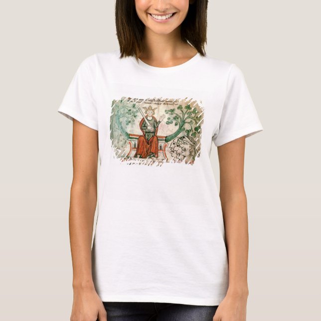 Camiseta Sra. Royal 20 A11 Richard I (1157-99) (El León-Hea (Anverso)