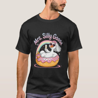 Camiseta Sra Silly Goose Bridge Será Boda Despedida de Solt