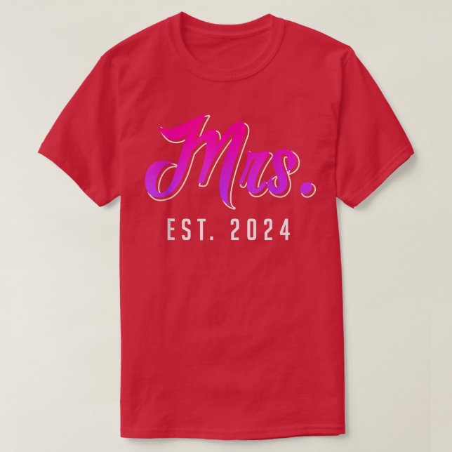 Camiseta Sra. Sr. Decoración boda (Diseño del anverso)