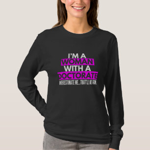 Camiseta Sra. Sra. PhD, Regalos para médicas de mujeres