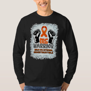 Camiseta Sra. Warrior Indestructible Múltiple Esclerosis Co