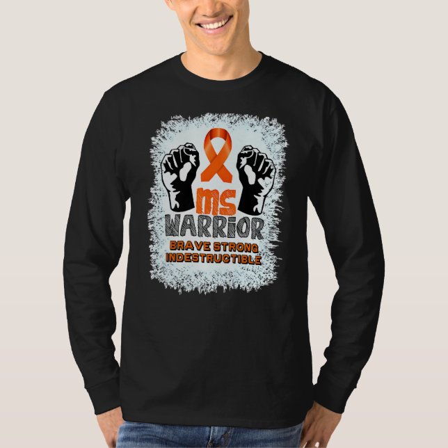 Camiseta Sra. Warrior Indestructible Múltiple Esclerosis Co (Anverso)