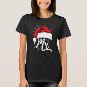 Camiseta Sra. Y Mrc Santa Navidades Parejas Coincidiendo Co