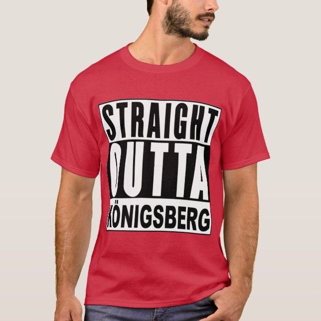Camiseta Sraight Outta Konigsberg East Prussia Active funny (Anverso)