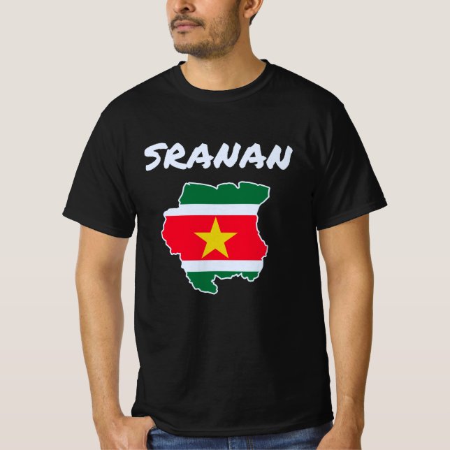 Camiseta Sranan (Suriname) (Anverso)