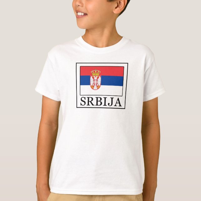 Camiseta Srbija (Anverso)