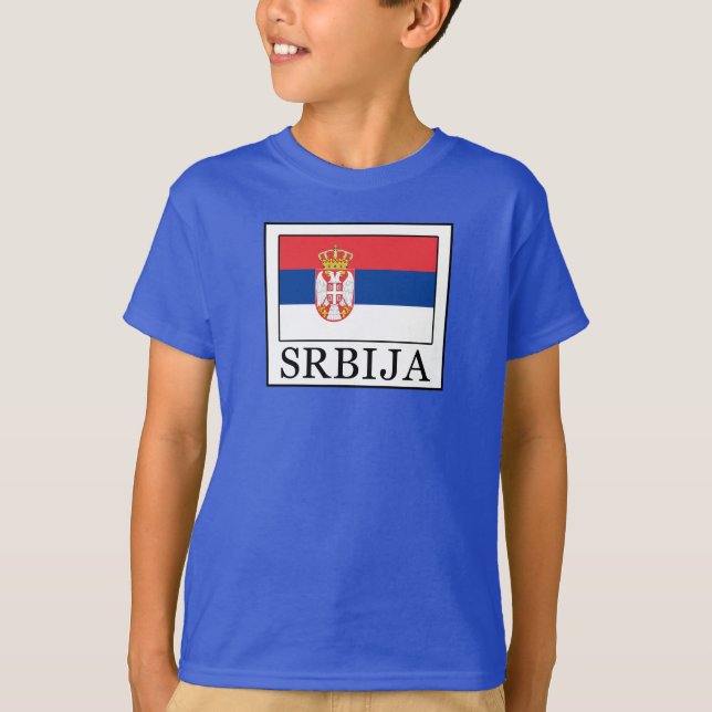 Camiseta Srbija (Anverso)