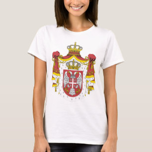 Camiseta Srbija Grb - Veliki/escudo de armas servio -
