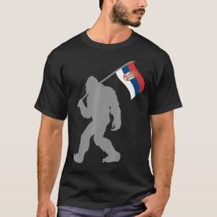 Camiseta Srbija O Bandera Serbia En Bandera Serbia