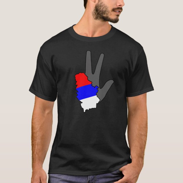 CAMISETA SRBIJA - SERBIA (Anverso)
