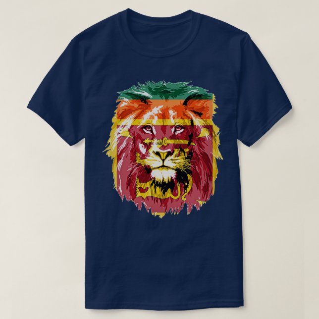 Camiseta sri lanka 2 (Diseño del anverso)
