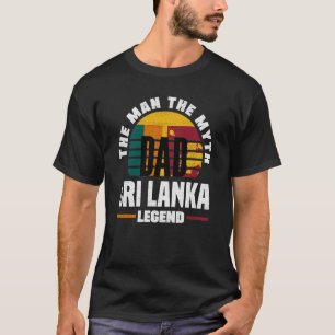 Camiseta Sri Lanka: Día de los Padres de la Bandera de Sri 