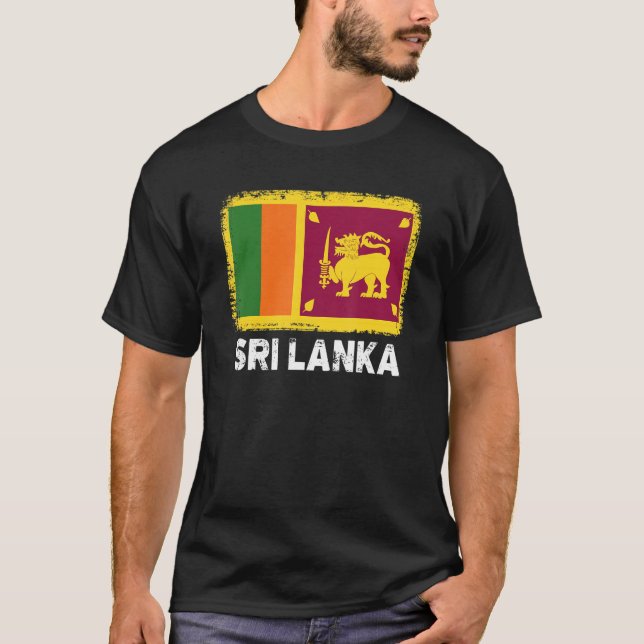 Camiseta Sri Lanka Flag   Support Sri Lankan People Women M (Anverso)