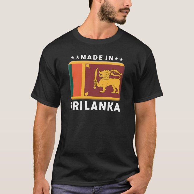 Camiseta Sri Lanka hizo (Anverso)