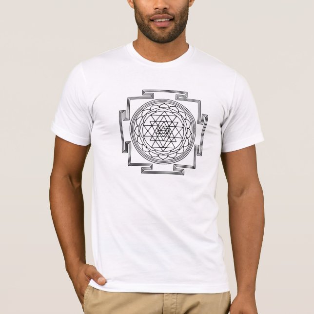 Camiseta Sri Yantra (Anverso)
