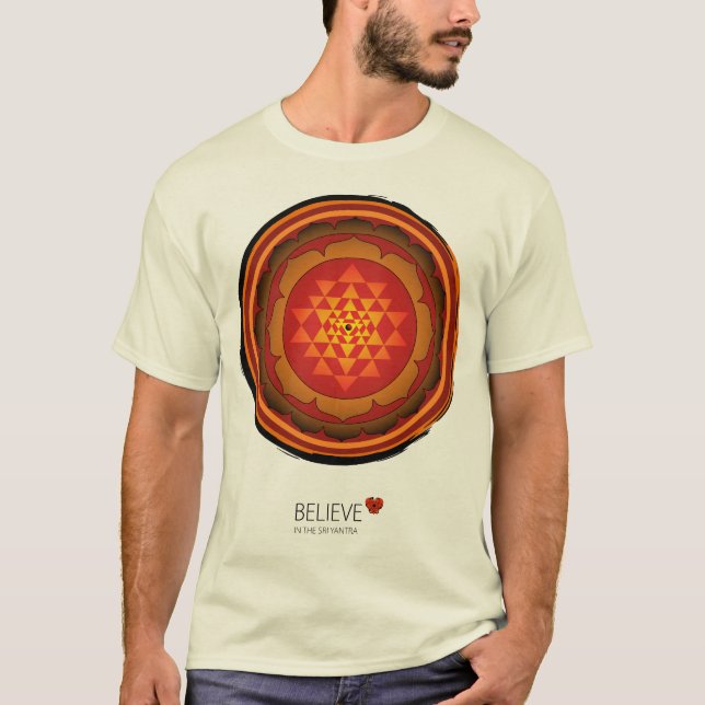 Camiseta Sri Yantra (Anverso)