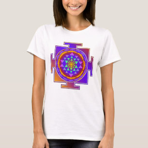 Camiseta SRI YANTRA colorido + tus ideas