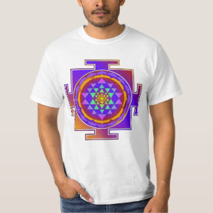 Camiseta SRI YANTRA colorido + tus ideas