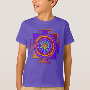 Camiseta SRI YANTRA colorido + tus ideas
