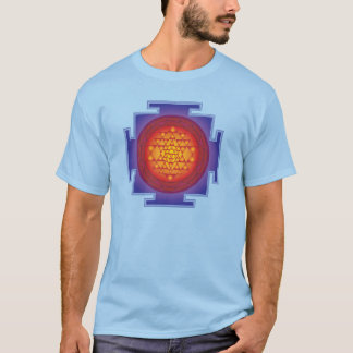 Camiseta Sri Yantra - llama
