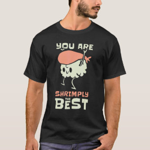 Camiseta Srimp asiático japonés cocina comida sta