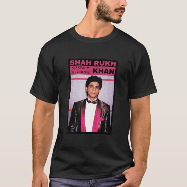 Camiseta SRK | Shahrukh Khan | Shah Rukh Khan | King Khan (Anverso)