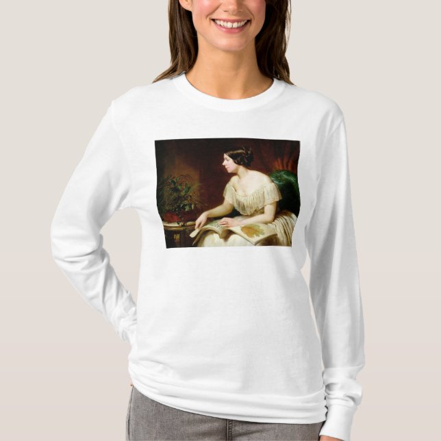 Camiseta Srta. Anne Pratt, el botánico famoso (Anverso)