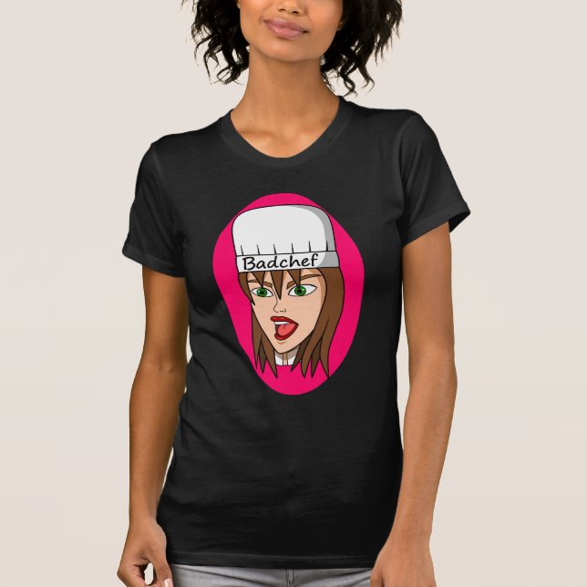 Camiseta Srta. Badchef de Lil (Anverso)