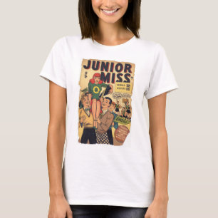 Camiseta Srta. del joven del vintage
