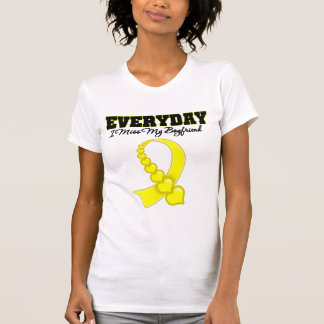 Camiseta Srta. diaria My Boyfriend Military de I
