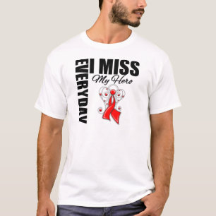 Camiseta Srta. diaria My Hero Stroke Disease de I