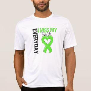 Camiseta Srta. diaria My Wife del linfoma I