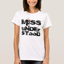 camiseta Srta.-entendida