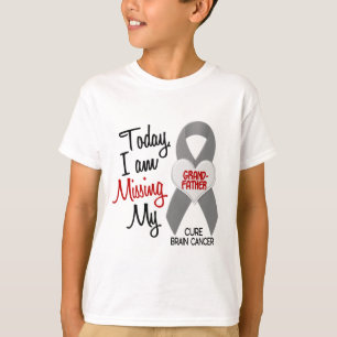 Camiseta Srta. que falta My Grandfather 1 del cáncer de