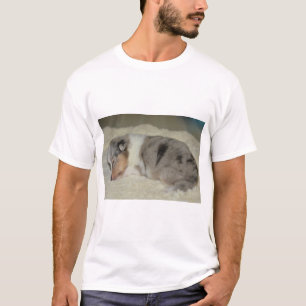 Camiseta SS Blue Merle White y ropa de cachorro Tan