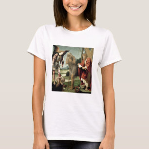 Camiseta SS. Michael, Andrew y Onuphrius (aceite en el pane