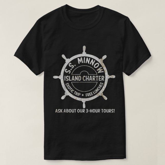 Camiseta SS Minnow Tour Vintage  (Diseño del anverso)