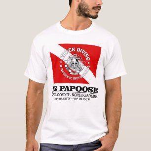 Camiseta SS Papoose (mejores restos de naufragio)