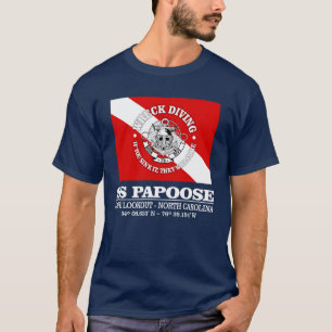 Camiseta SS Papoose (mejores restos de naufragio)