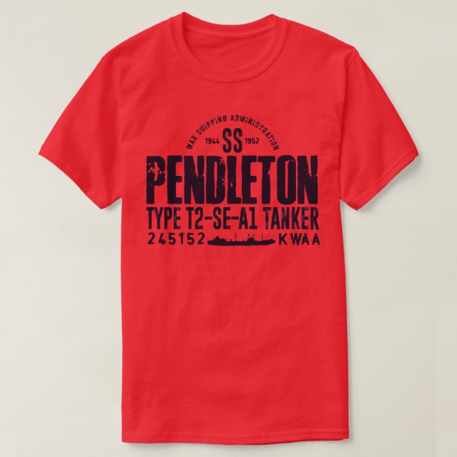 Camiseta SS Pendleton 2 (Diseño del anverso)
