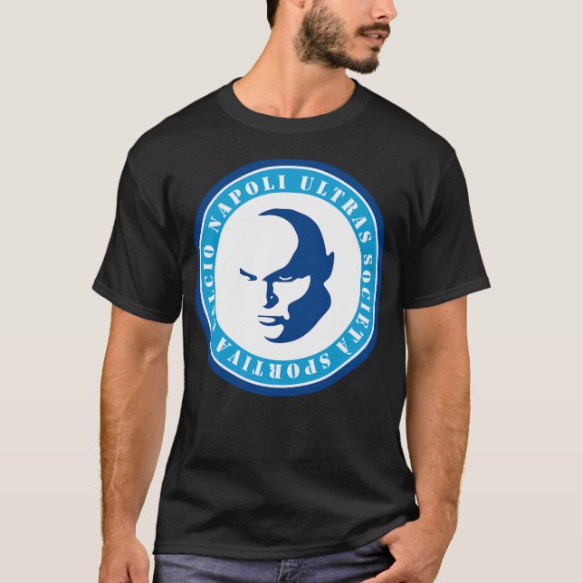 Camiseta Ssc - Napoli Ultras Logo (Anverso)