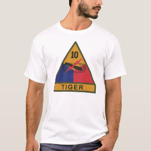 Camiseta SSI - 10.ª División Amortada con Cinta de Nombre
