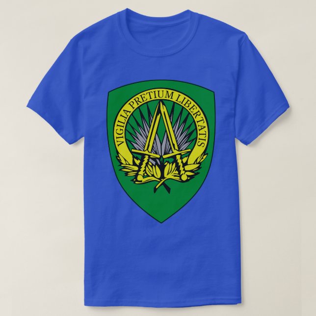 Camiseta SSI Cuartel General Supremo de las Potencias Aliad (Diseño del anverso)