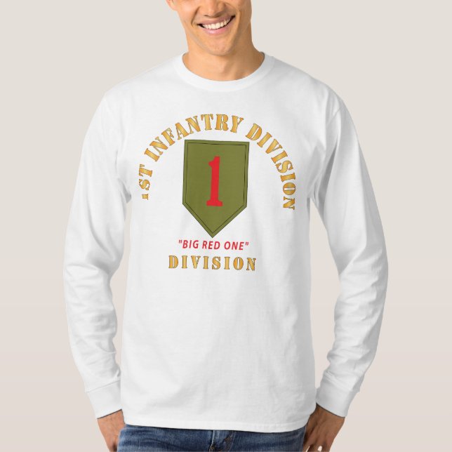 Camiseta SSI - Primera División de Infantería - Gran Red (Anverso)