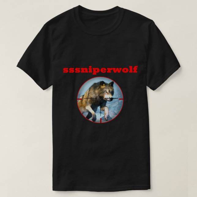 Camiseta ssniperwolf (Diseño del anverso)