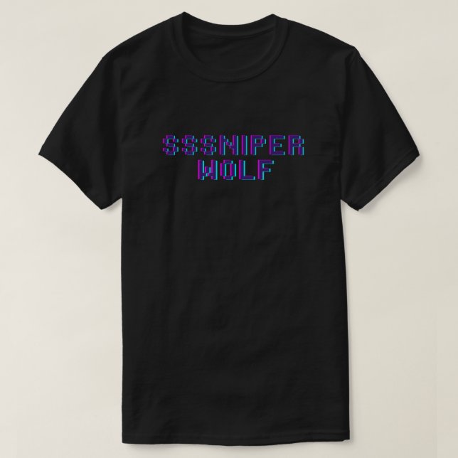 Camiseta SSSniperWolf (Diseño del anverso)