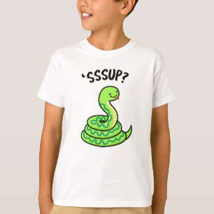 Camiseta Sssup Funny Hissing Snake Pun