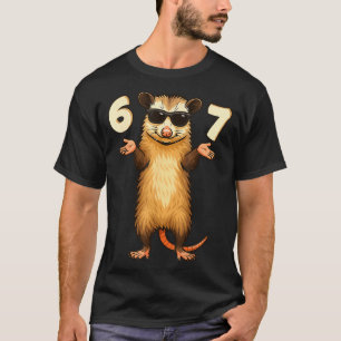 Camiseta Ssum 67 Movimiento de Mano Meme Divertido Niños Ad